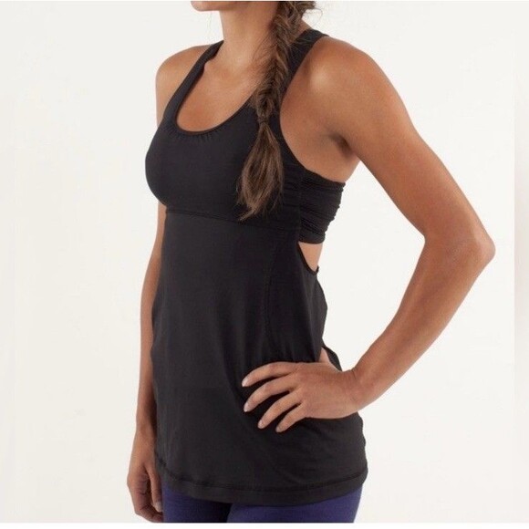 Lululemon Turbo Tank Sz 6 Activewear Golf Tennis Running - Picture 3 of 9